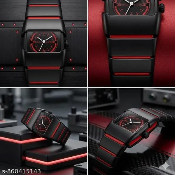 Nike_Black_And_Red_Watch