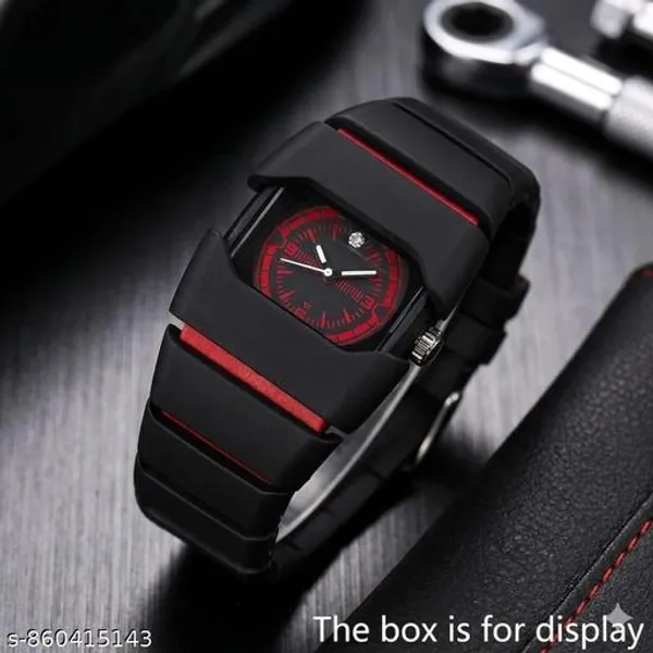 Nike_Black_And_Red_Watch