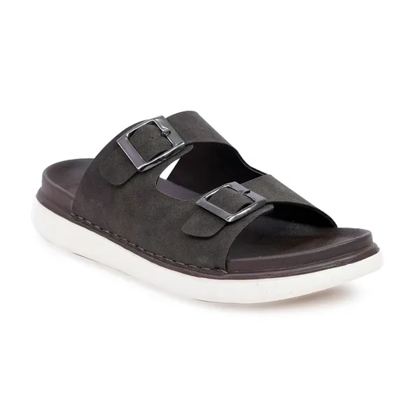 Mens_Comfortable_Dual_Buckle_Slide_Sandals_With_Acupressure_Sole_Black