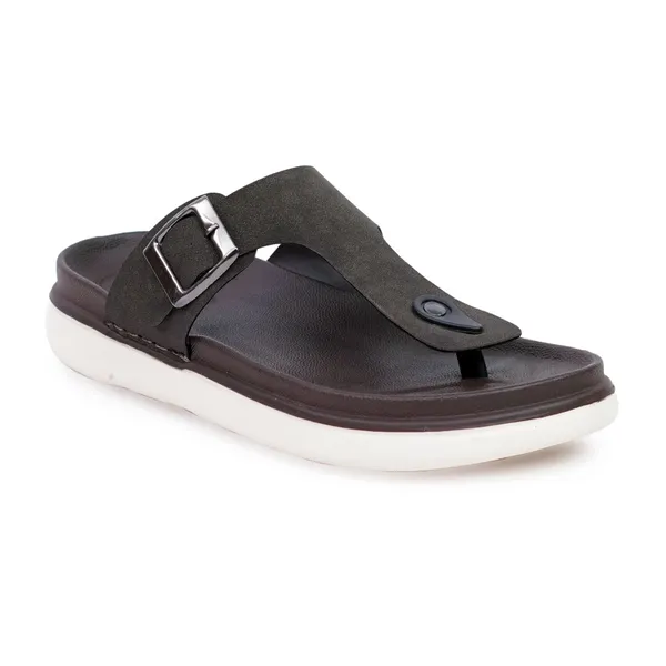 Mens_Black_Comfort_Sandals_With_Buckle_Strap_And_Dual_Tone_Sole