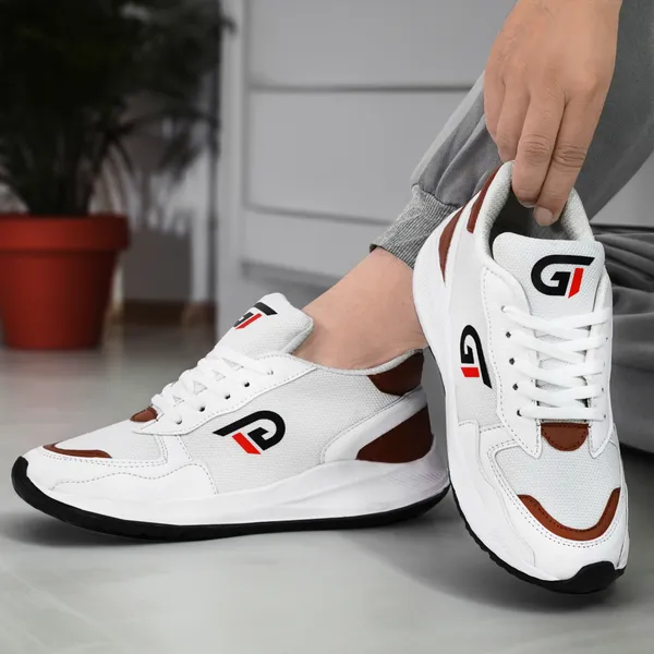 White_Brown_Synthetic_Leather_Casual_Sports_Shoes_for_Men