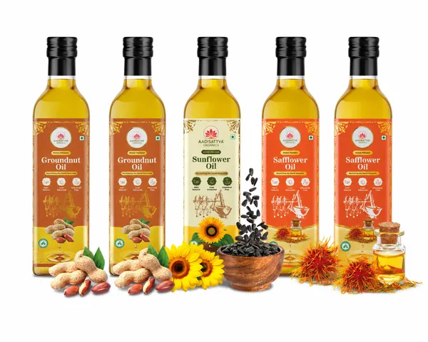 Groundnut_Oil_2L_|_Sunflower_Oil_1L_|_Safflower_Oil_2L_Combo