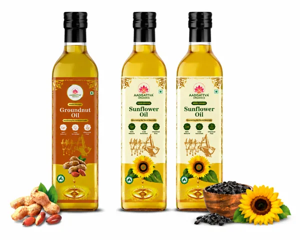 Sunflower_Oil_2L_|_Groundnut_Oil_1L_Combo_Pack