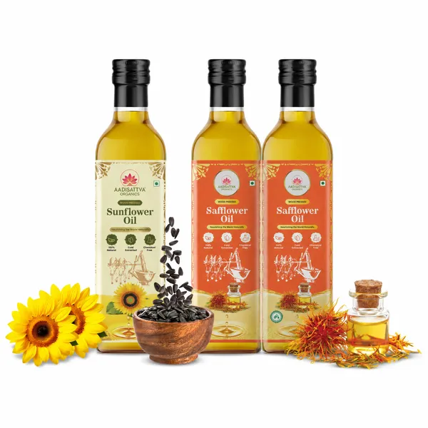 Sunflower_Oil_1L_|_Safflower_Oil_2L_Combo_Pack