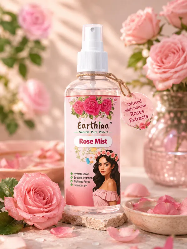Earthiaa_Rose_Mist_100_Ml_And_Earthiaa_Ubtan_Face_Pack_Powder_100_Gms