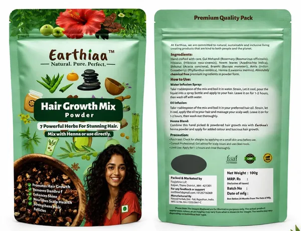 Earthiaa_Natural_Henna_Powder_100_Gms__And_Earthiaa_Hair_Growth_Mixpowder_100_Gms