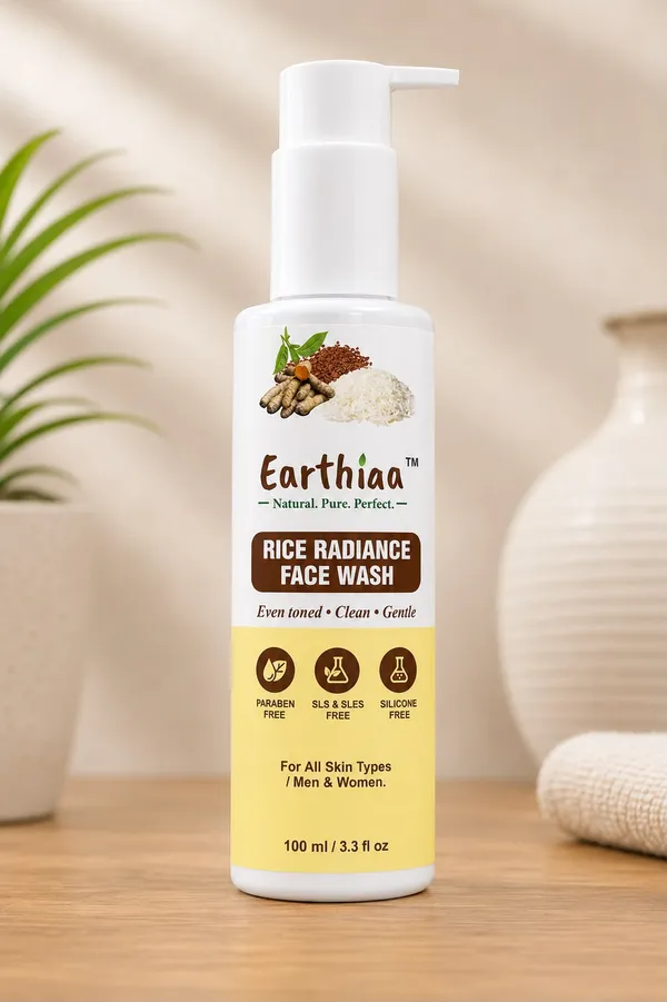 Earthiaa_Rice_Radiance_Face_Wash_100_Ml