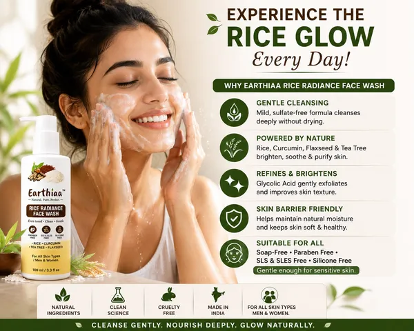 Earthiaa_Rice_Radiance_Face_Wash_100_Ml