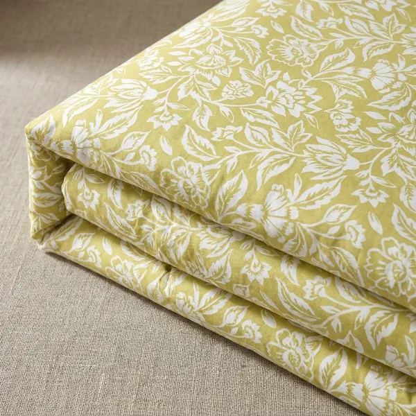 Zorico_Soft_Green_Botanical_Print_Double_Bedding_Set_With_Comforter_And_Pillow_Covers