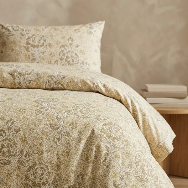 Zorico_Soft_Floral_Printed_Double_Bed_Sheet_With_2_Pillow_Covers_Beige_And_Gold