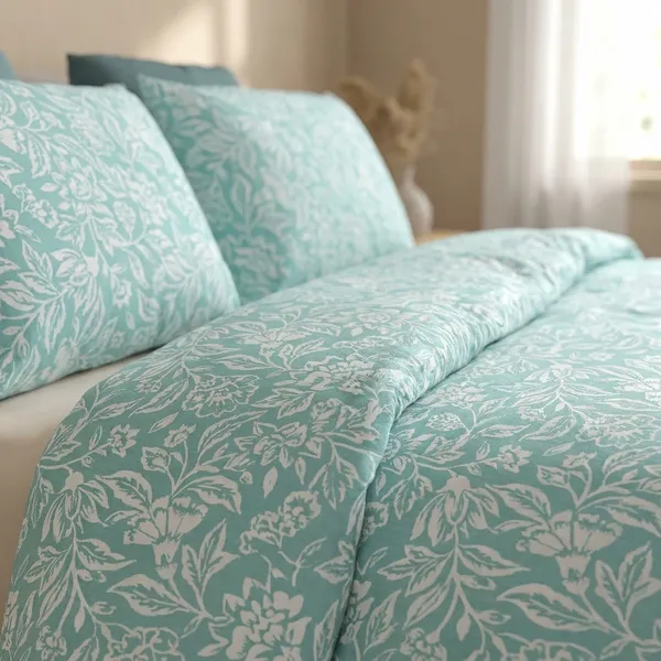 Zorico_Soft_Aqua_Blue_Floral_Print_Double_Bed_Sheet_With_2_Pillow_Covers_Premium_Cotton_Bed_Linen_Set