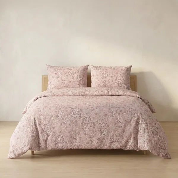 Zorico_Soft_Pink_Floral_Printed_Double_Bed_Sheet_With_2_Pillow_Covers