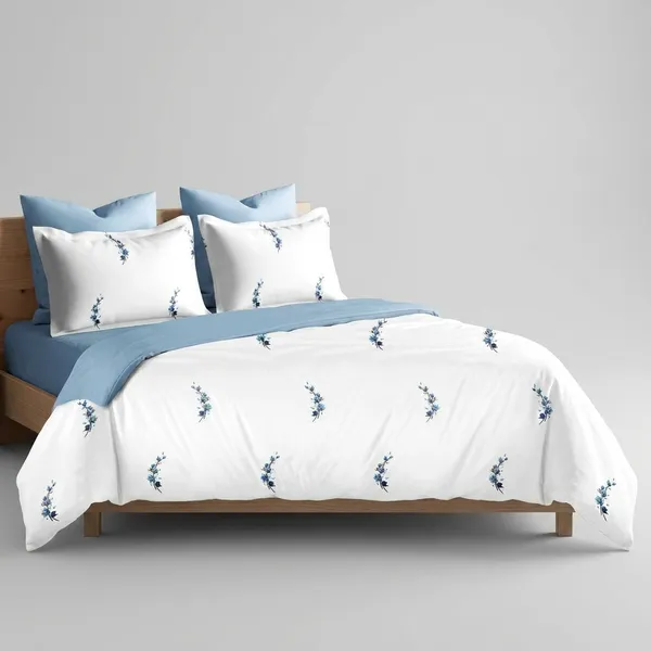 Zorico_Luxe_White_Lilly_Premium_Pure_Cotton_Bedding_Set_With_Blue_Floral_Embroidery