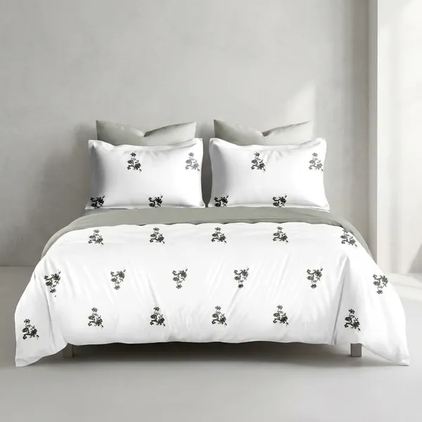 Zorico_Luxe_White_Lilly_Premium_Pure_Cotton_Bed_Sheet_Set_With_Floral_Embroidery