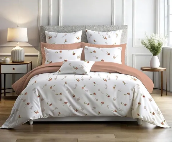 Zorico_Super_Soft_White_And_Grey_Geometric_Print_Bed_Sheet_Set