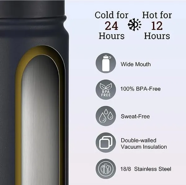 Black_Stainless_Steel_Water_Bottle_For_Home_&_Office