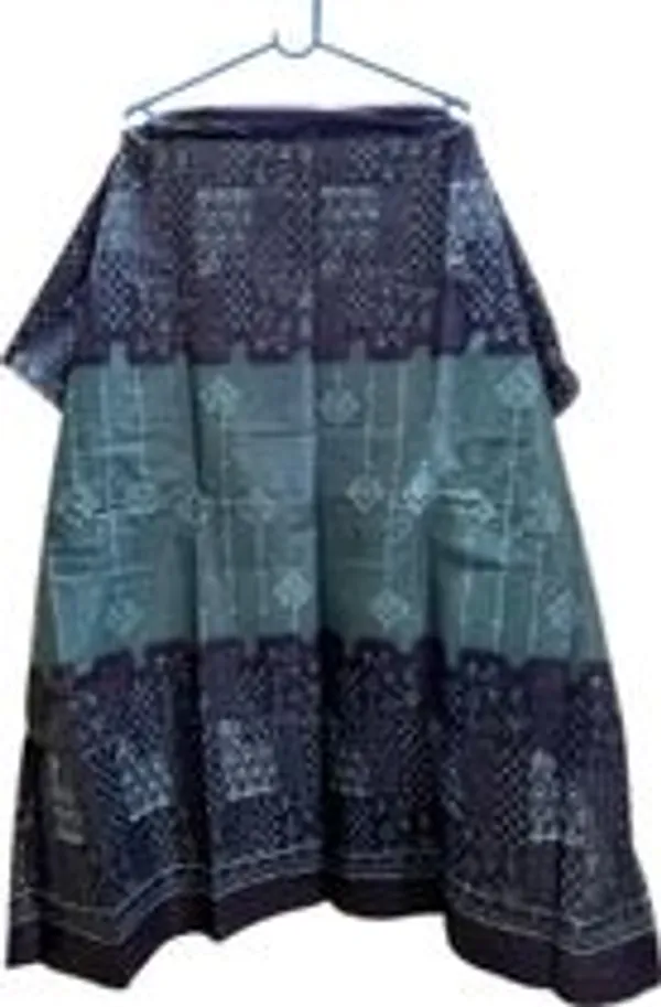 Blue_Pure_Cotton_Geometric_Printed_Kurta_For_Women