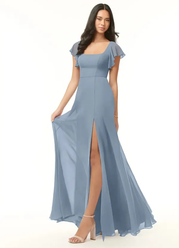 Blue_Georgette_Premium_Maxi_Dress_For_Women