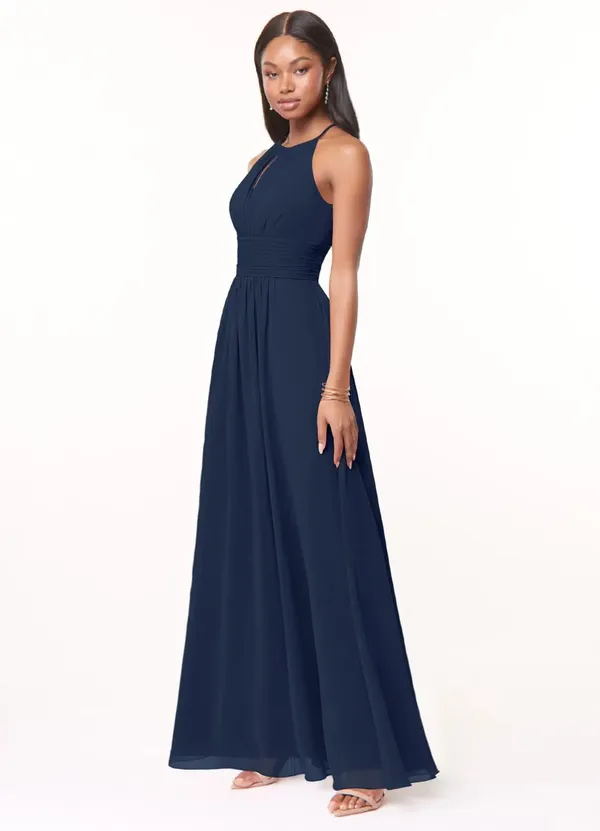 Navy_Blue_Georgette_Premium_Maxi_Dress_For_Women