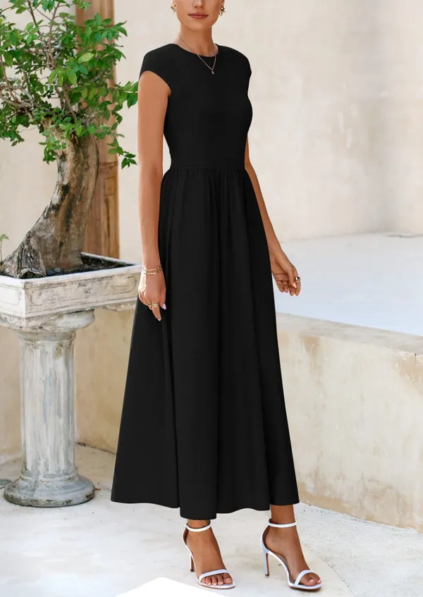 Black_Georgette_Premium_Maxi_Dress_For_Women