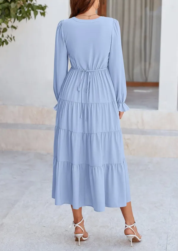 Sky_Blue_Rayon_Premium_Maxi_Dress_For_Women