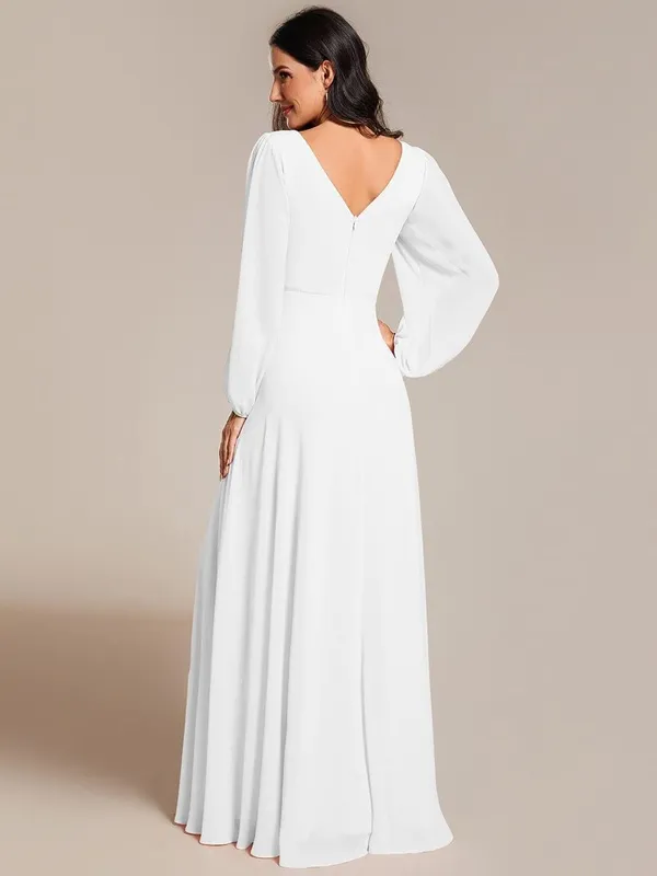 White_Georgette_Premium_Maxi_Dress_For_Women