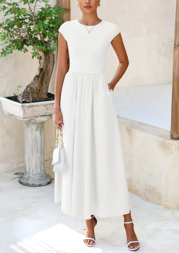 White_Georgette_Premium_Maxi_Dress_For_Women