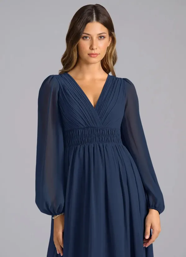 Navy_Blue_Georgette_Premium_Maxi_Dress_For_Women