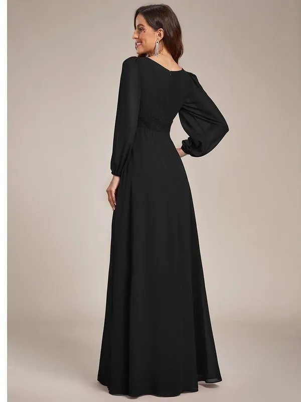 Black_Georgette_Premium_Maxi_Dress_For_Women