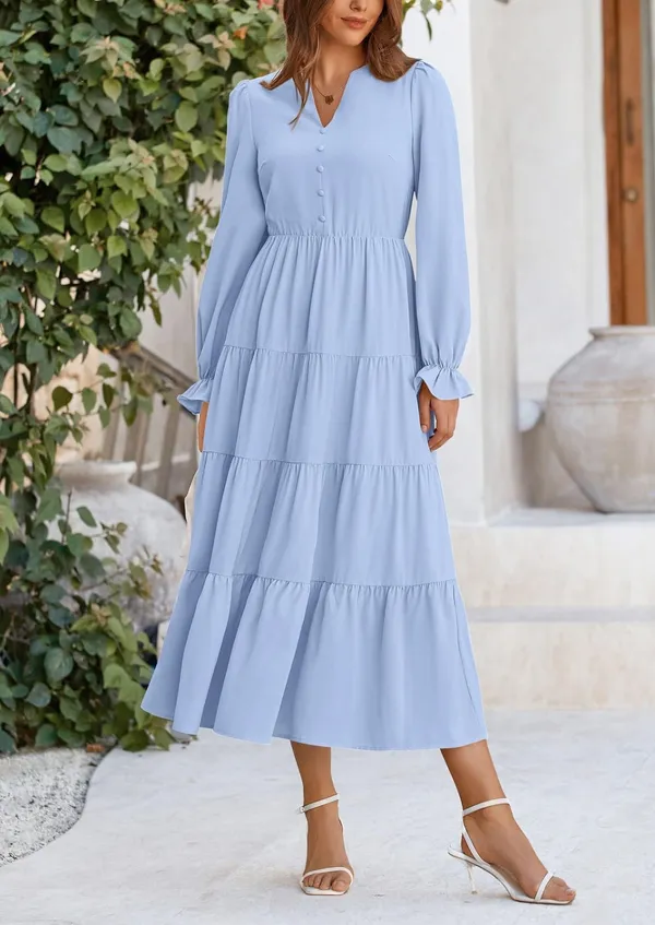 Sky_Blue_Rayon_Premium_Maxi_Dress_For_Women