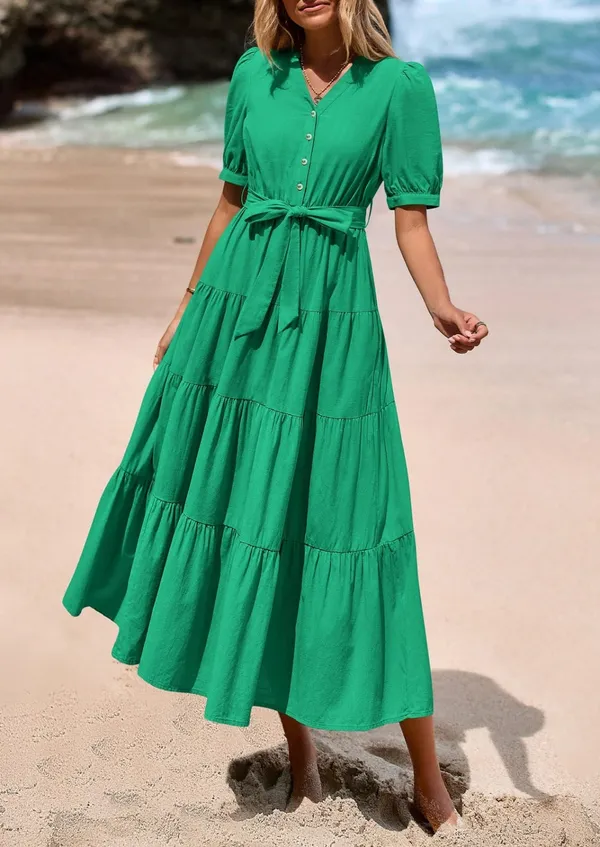 Green_Rayon_Premium_Maxi_Dress_For_Women