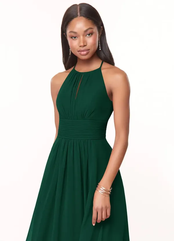 Dark_Green_Georgette_Premium_Maxi_Dress_For_Women