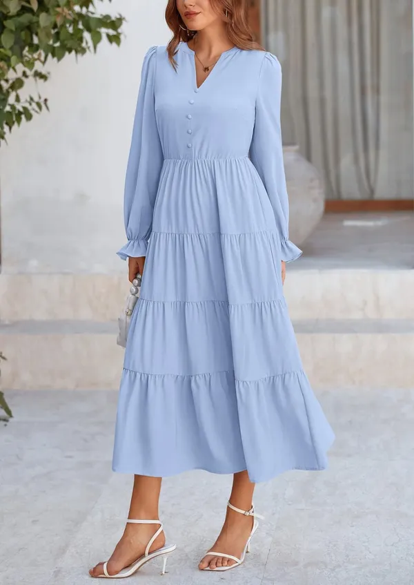 Sky_Blue_Rayon_Premium_Maxi_Dress_For_Women