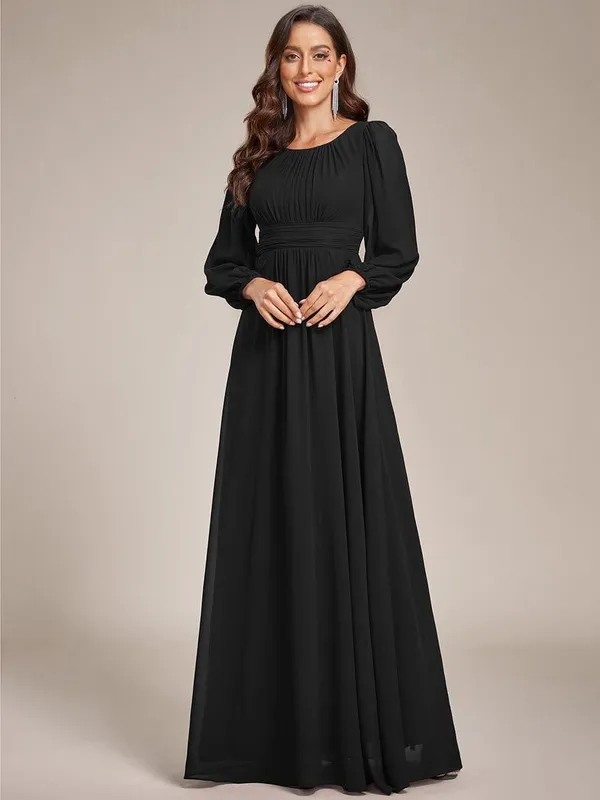 Black_Georgette_Premium_Maxi_Dress_For_Women