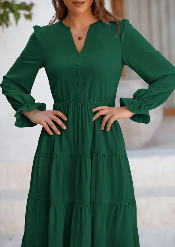Green_Rayon_Premium_Maxi_Dress_For_Women