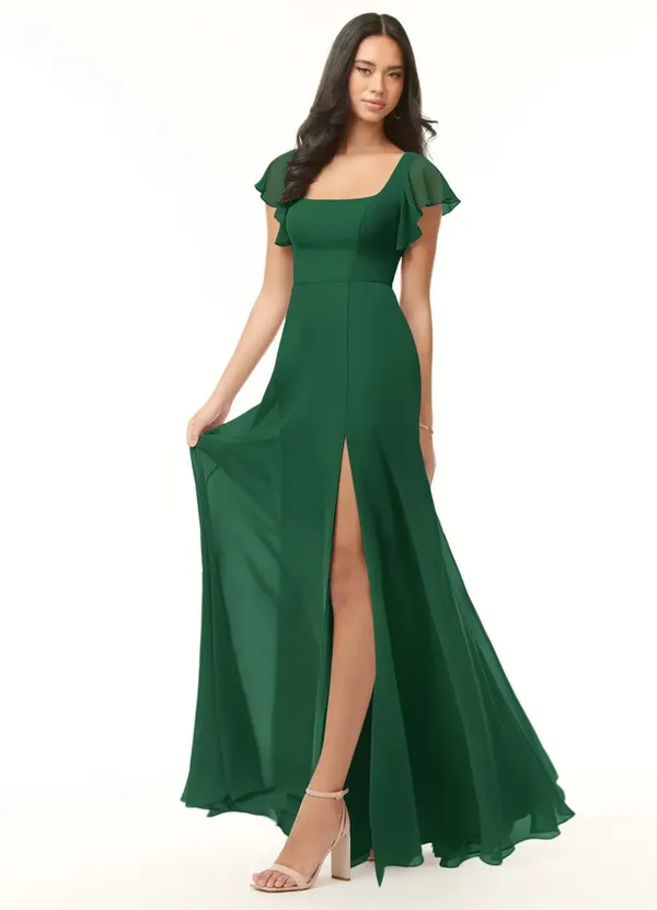 Green_Georgette_Premium_Maxi_Dress_For_Women