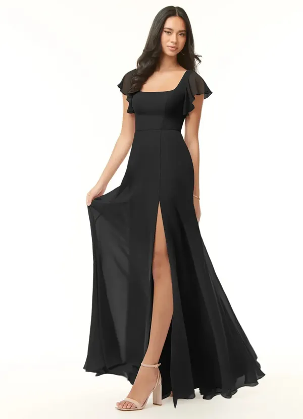Black_Georgette_Premium_Maxi_Dress_For_Women