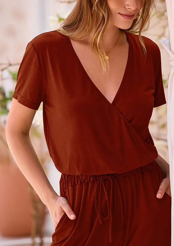 Maroon_Georgette_Premium_Jumpsuit_For_Women