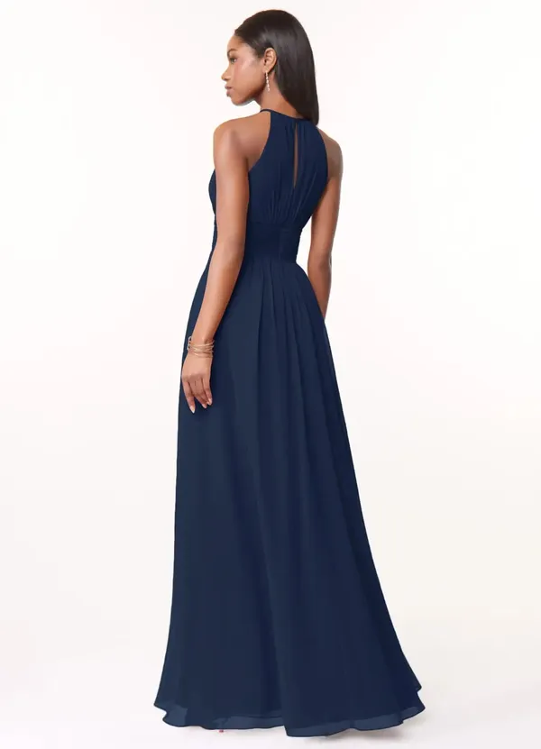 Navy_Blue_Georgette_Premium_Maxi_Dress_For_Women