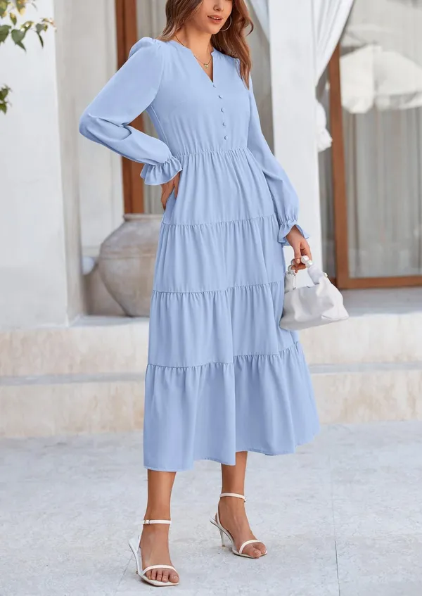 Sky_Blue_Rayon_Premium_Maxi_Dress_For_Women