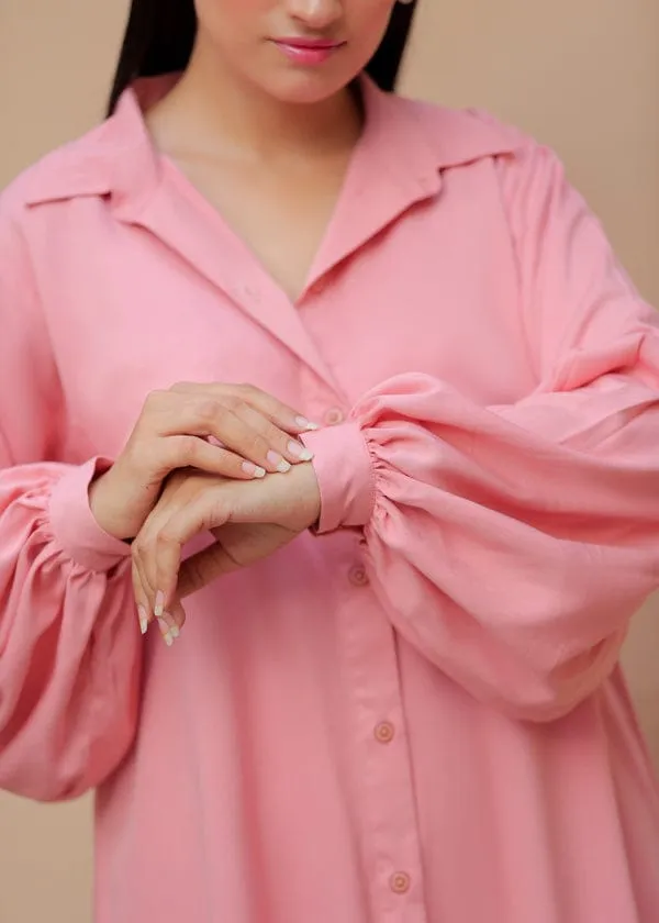 Pink_Rayon_Premium_Co_Ord_Set_For_Women