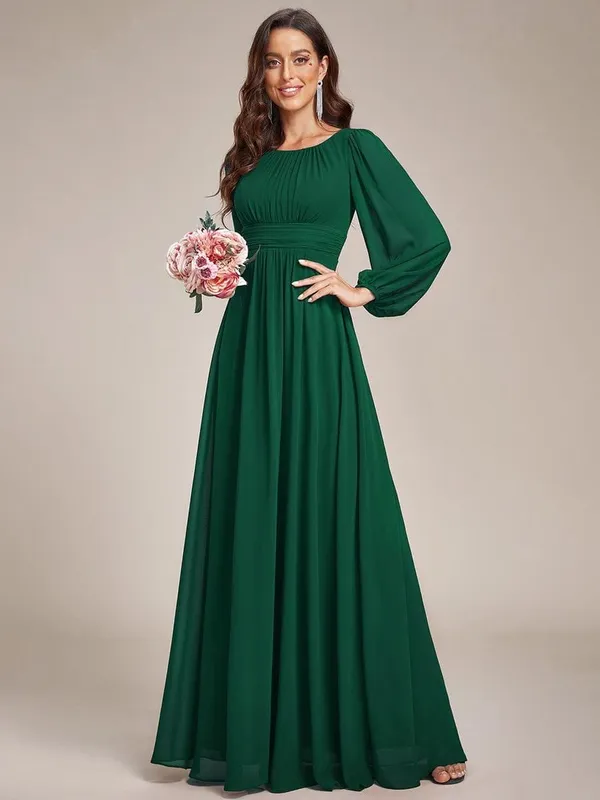 Green_Georgette_Premium_Maxi_Dress_For_Women