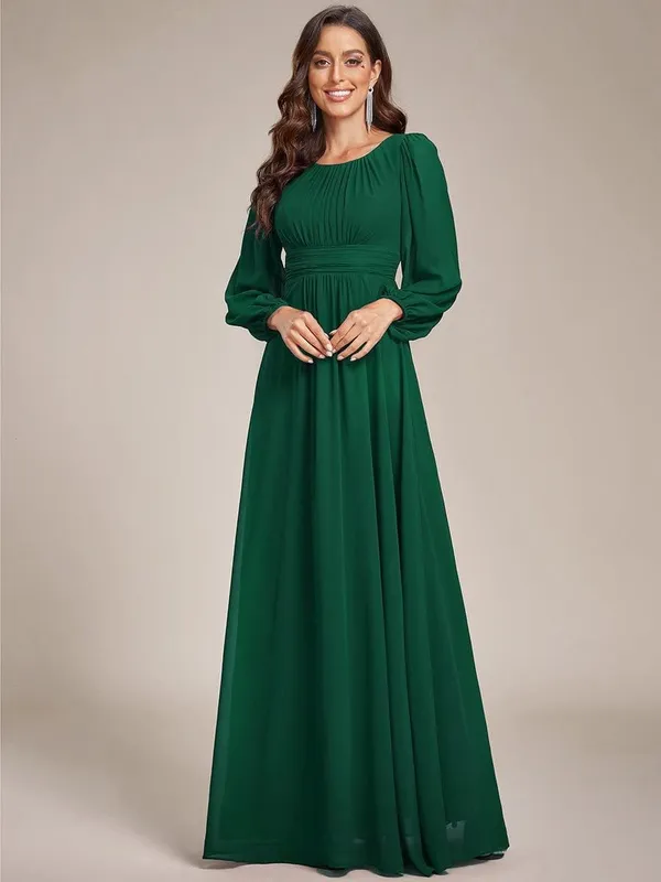 Green_Georgette_Premium_Maxi_Dress_For_Women