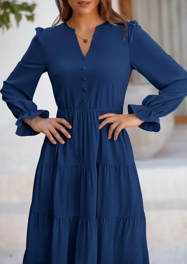 Blue_Rayon_Premium_Maxi_Dress_For_Women