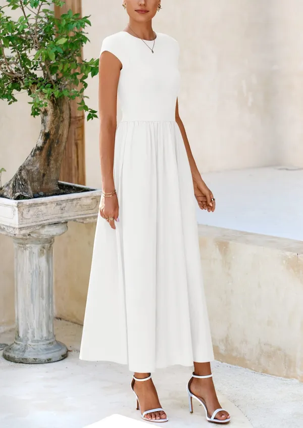 White_Georgette_Premium_Maxi_Dress_For_Women