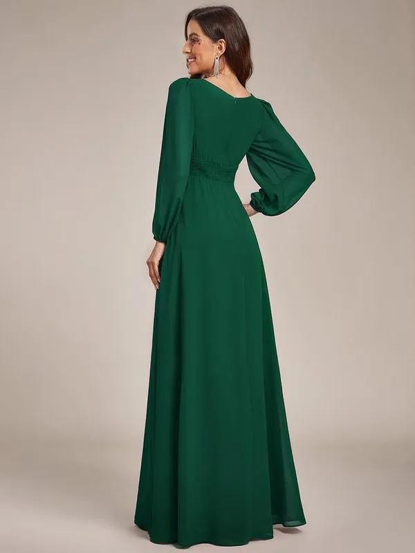 Green_Georgette_Premium_Maxi_Dress_For_Women