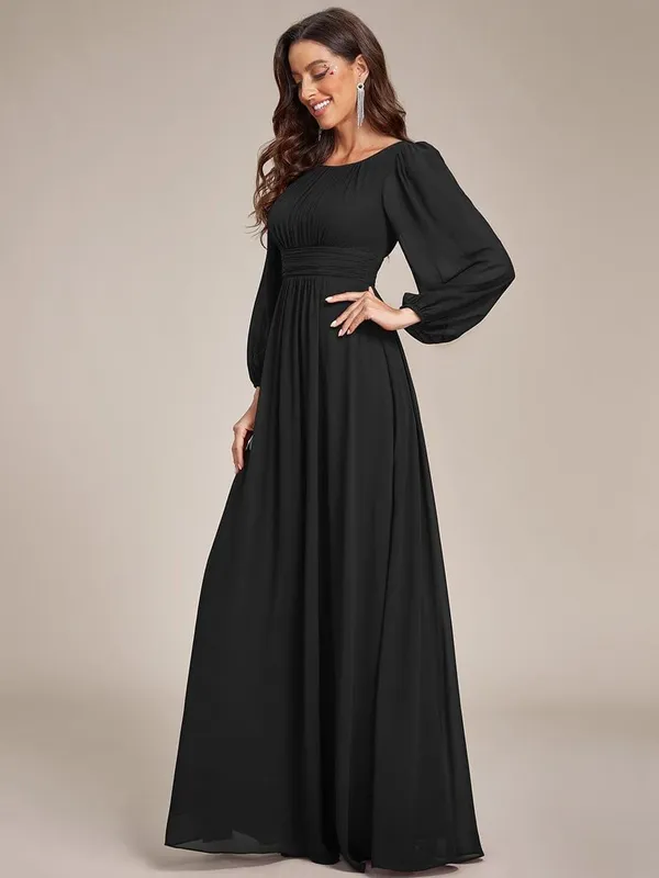 Black_Georgette_Premium_Maxi_Dress_For_Women