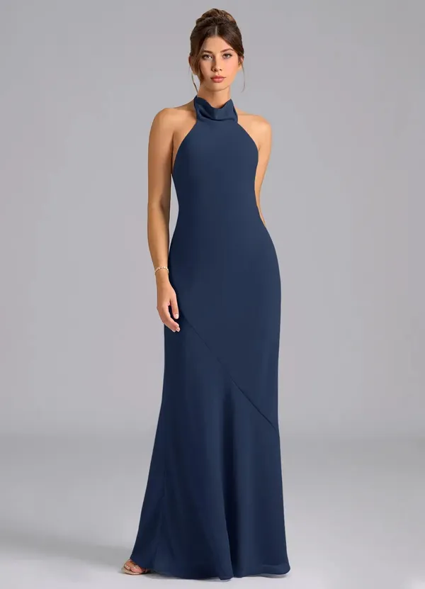Navy_Blue_Georgette_Premium_Maxi_Dress_For_Women