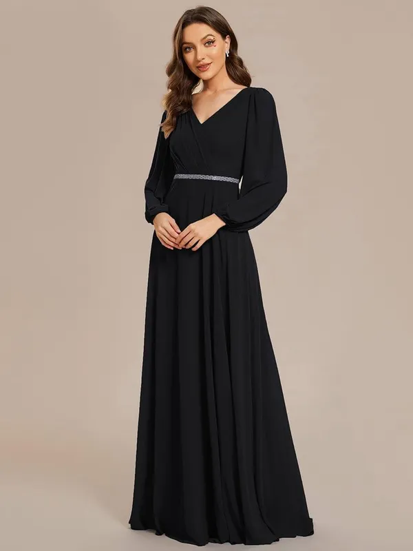 Black_Georgette_Premium_Maxi_Dress_For_Women