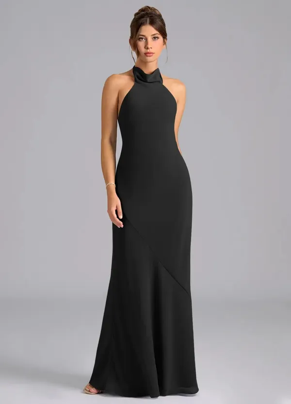 Black_Georgette_Premium_Maxi_Dress_For_Women